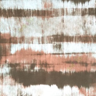 Brown grey white copper color horizontal bold stripes vertical sharp texture lines zigzag patterns cotton fabric main curtain